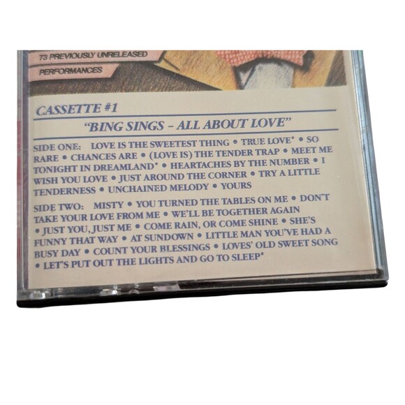 The Complete Bing Crosby Cassette Tape Number One 10th Anniversary True Love - Picture 2 of 3